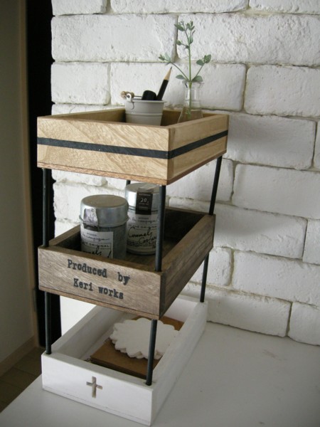 使い方は無限大！オリジナルの手作り木箱に収納して、素敵空間をつくっちゃおう。