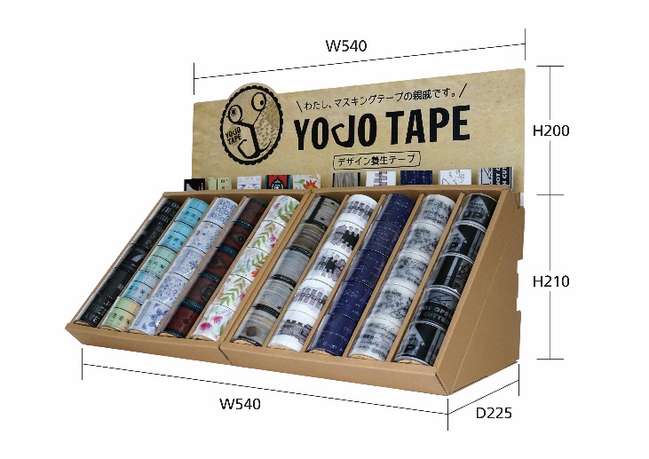 あの養生テープが、おしゃれなデザイン10種で「ＹＯＪＯ ＴＡＰＥ」として新登場！！ – YOJOTAPE